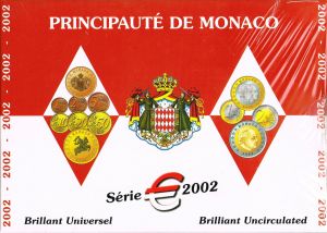 MONACO 2002 - EURO COIN SET